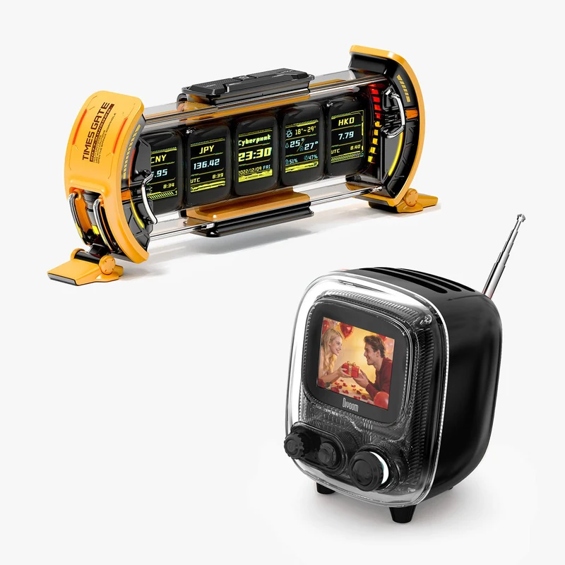 Divoom Times Gate + Tiivoo-2 Summer Desk Setup Bundle