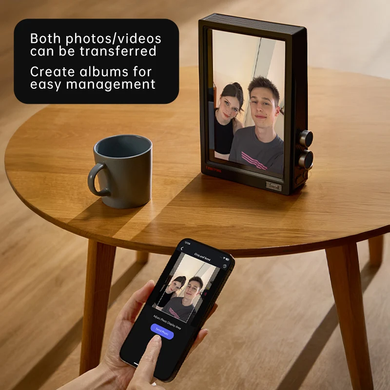 Divoom Times Frame Pure Floating Smart Desk Display