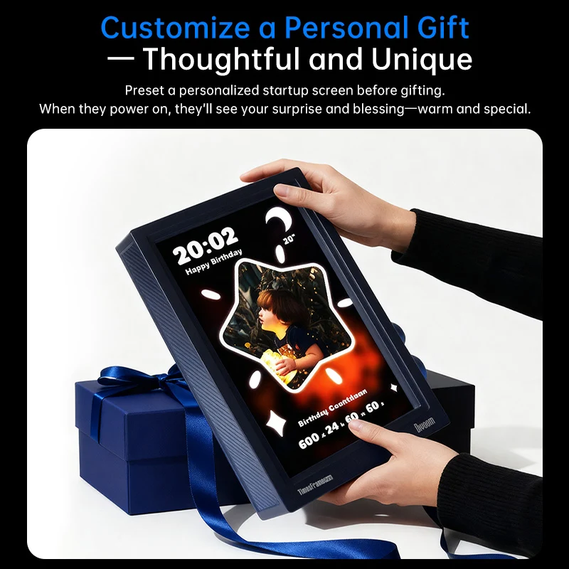 Divoom Times Frame Pure Floating Smart Desk Display