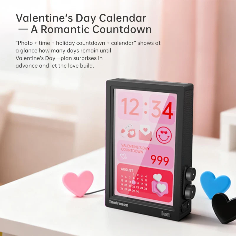 Divoom Times Frame Pure Floating Smart Desk Display