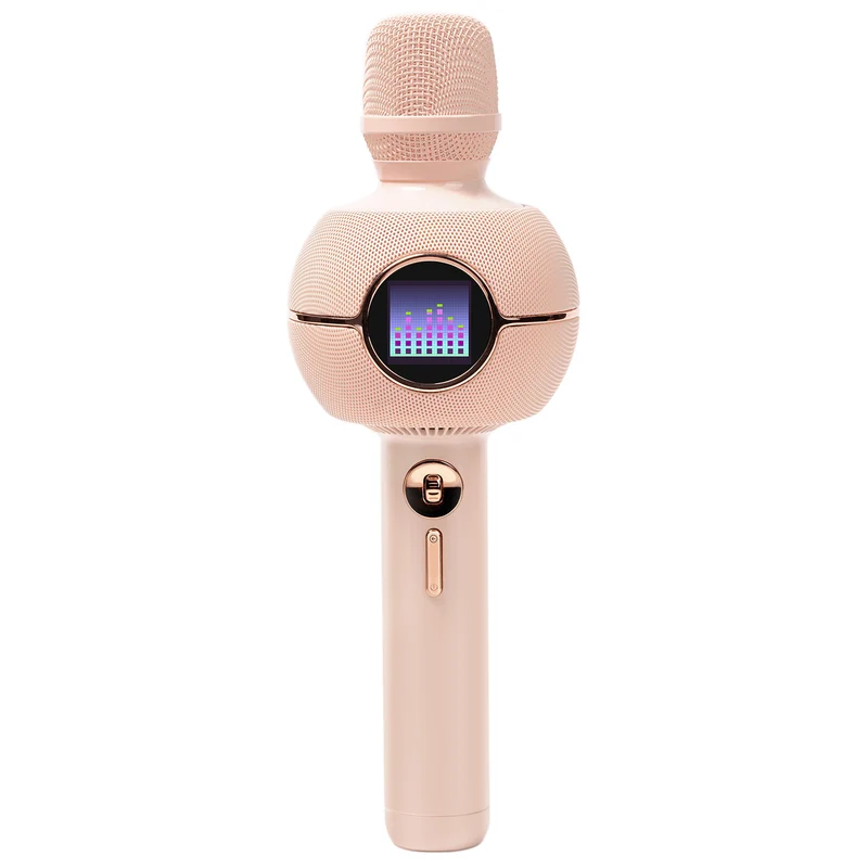 Divoom K-StarSpark Portable Karaoke Machine with Wireless Microphone & Pixel Display