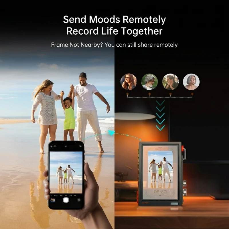 Divoom Times Frame Floating Smart Desk Display