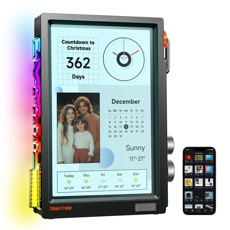 Divoom Times Frame Floating Smart Desk Display
