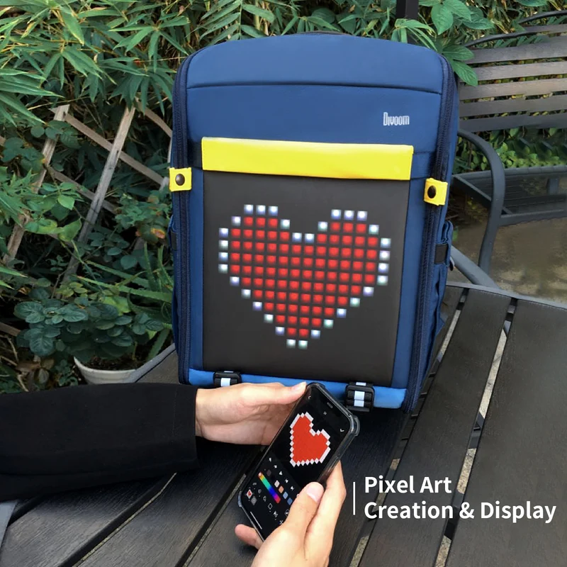 Divoom Backpack-S Smart LED Pixel Art Backpack