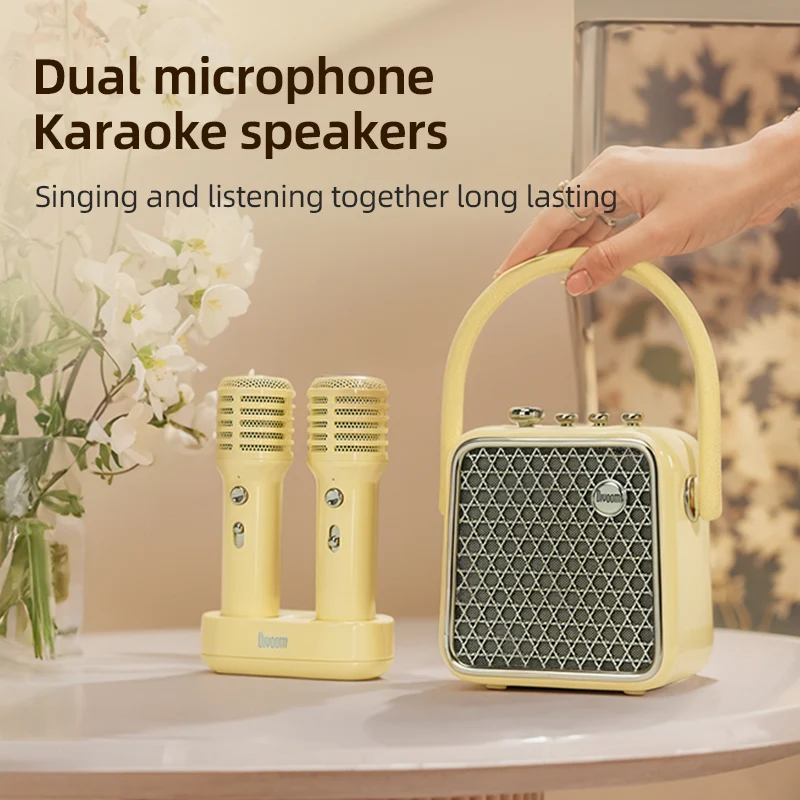 Divoom SongBird-SE Portable Bluetooth Speaker for Singing and Recording