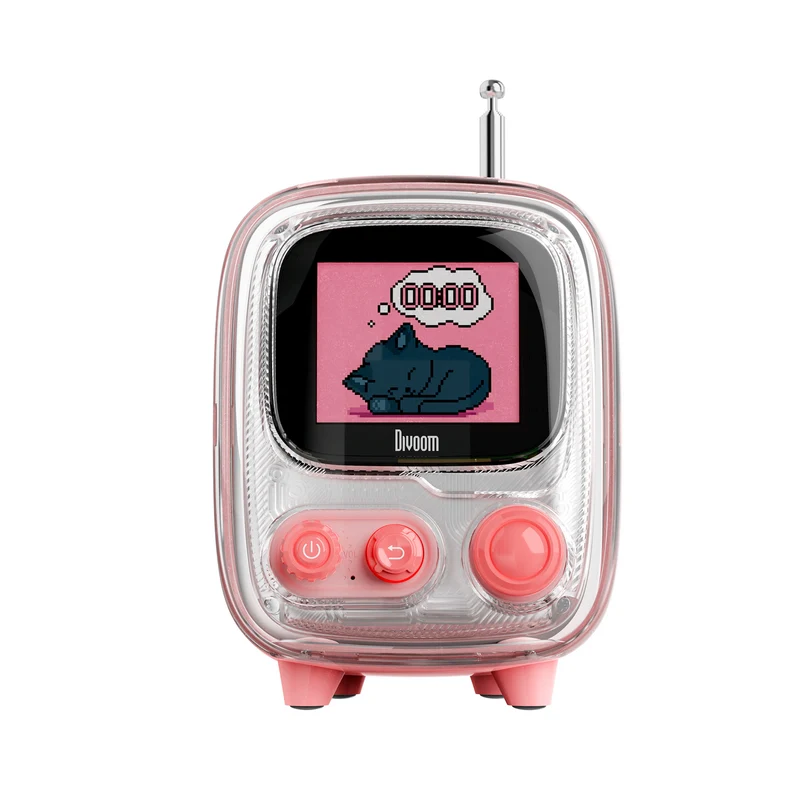 Divoom Tiivoo-2 Retro Pixel Bluetooth Speaker with Photo Album Display