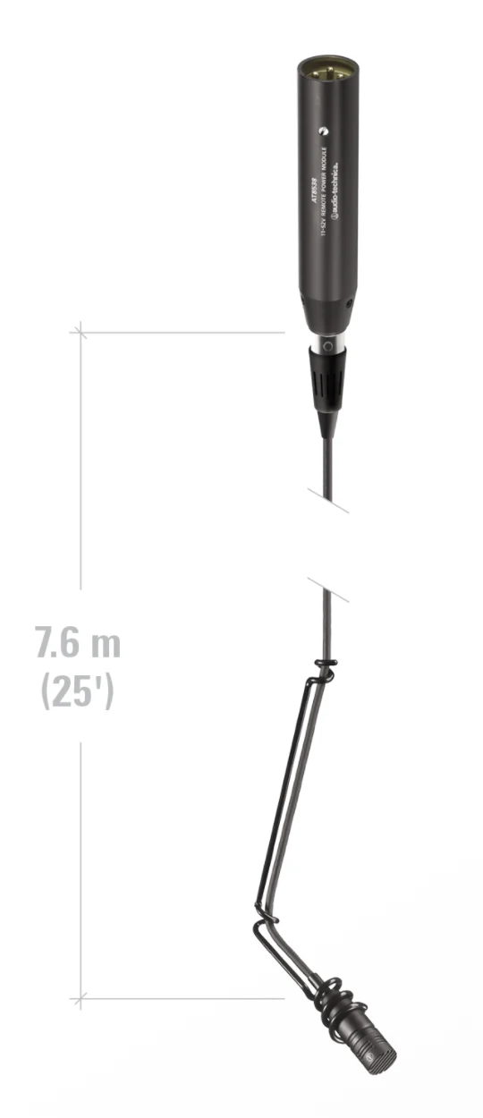 Microphone suspendu à condensateur cardioïde U853