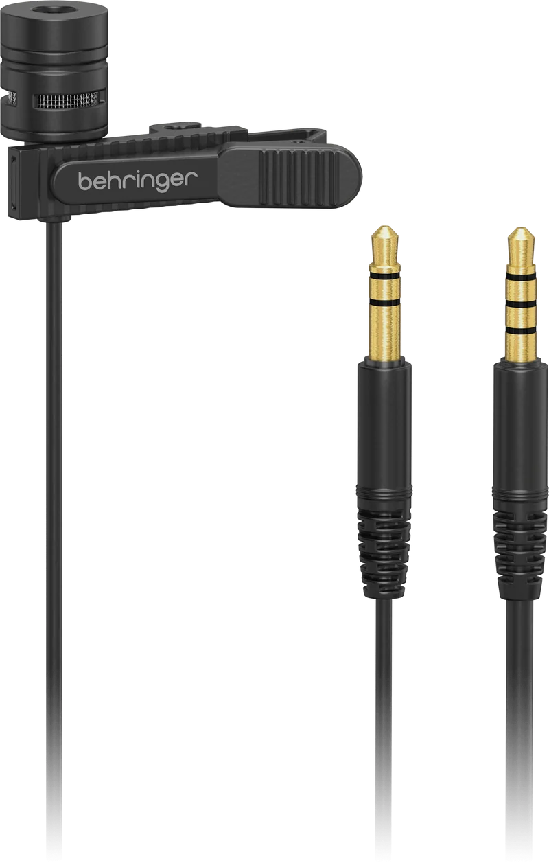 Behringer BC LAV GO Professional-Grade Lavalier Microphone - OPEN BOX