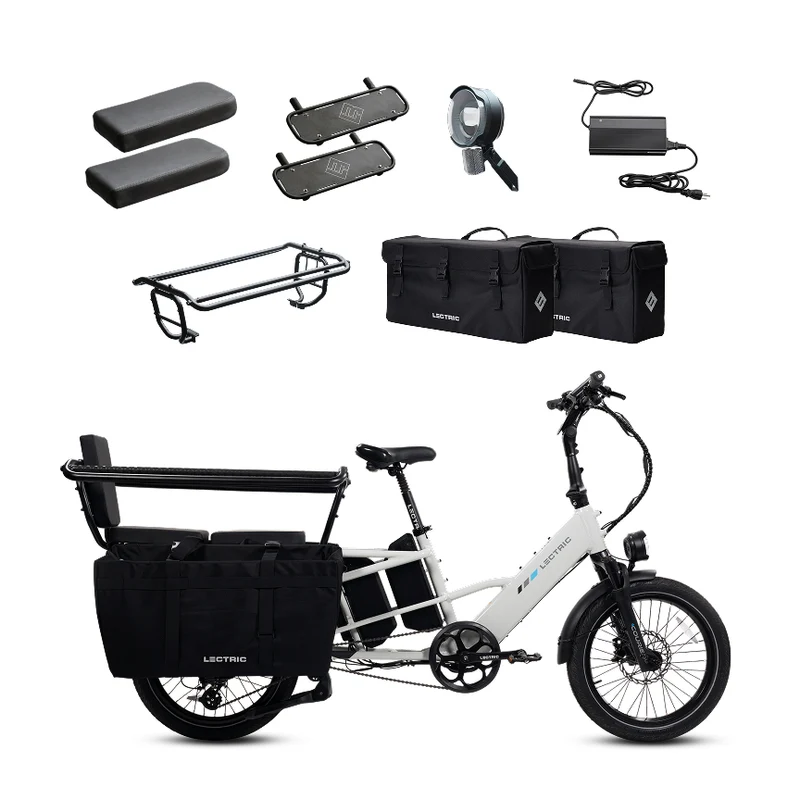 XPedition2 Stratus White Long-Range Dual-Battery - World Car-Free Bundle