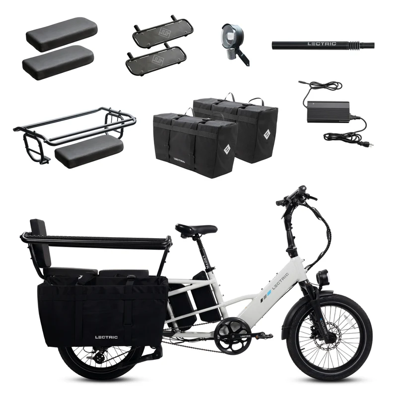 XPedition2 Stratus White Long-Range Dual-Battery - World Car-Free Bundle