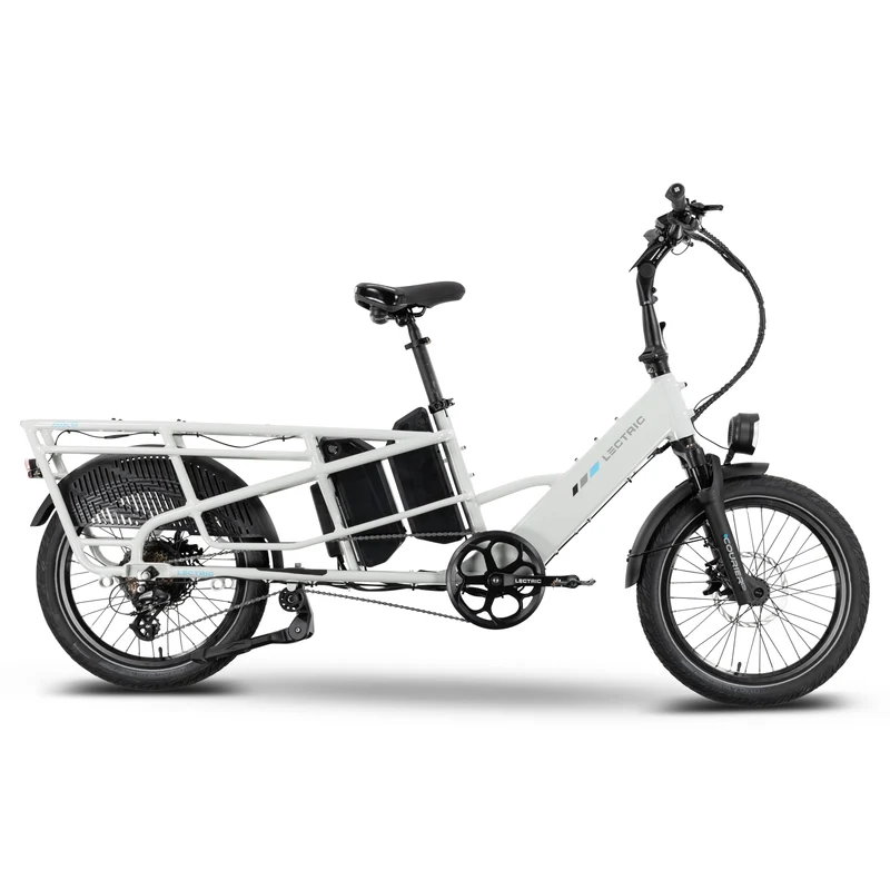 XPedition2 Stratus White Long-Range Dual-Battery eBike