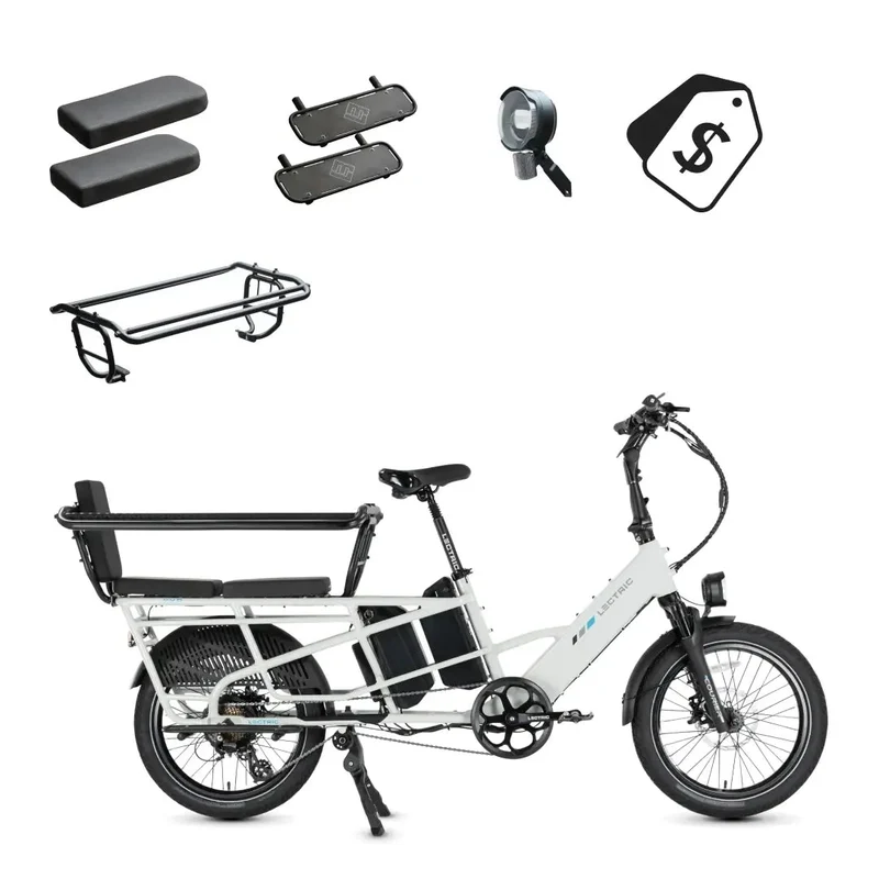 XPedition2 Stratus White Dual-Battery - World Car-Free Bundle
