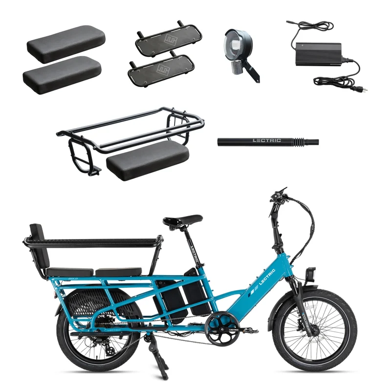 XPedition2 Raindrop Blue Long-Range Dual-Battery - World Car-Free Bundle