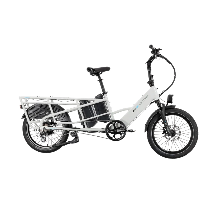 XPedition2 Stratus White Long-Range Dual-Battery eBike