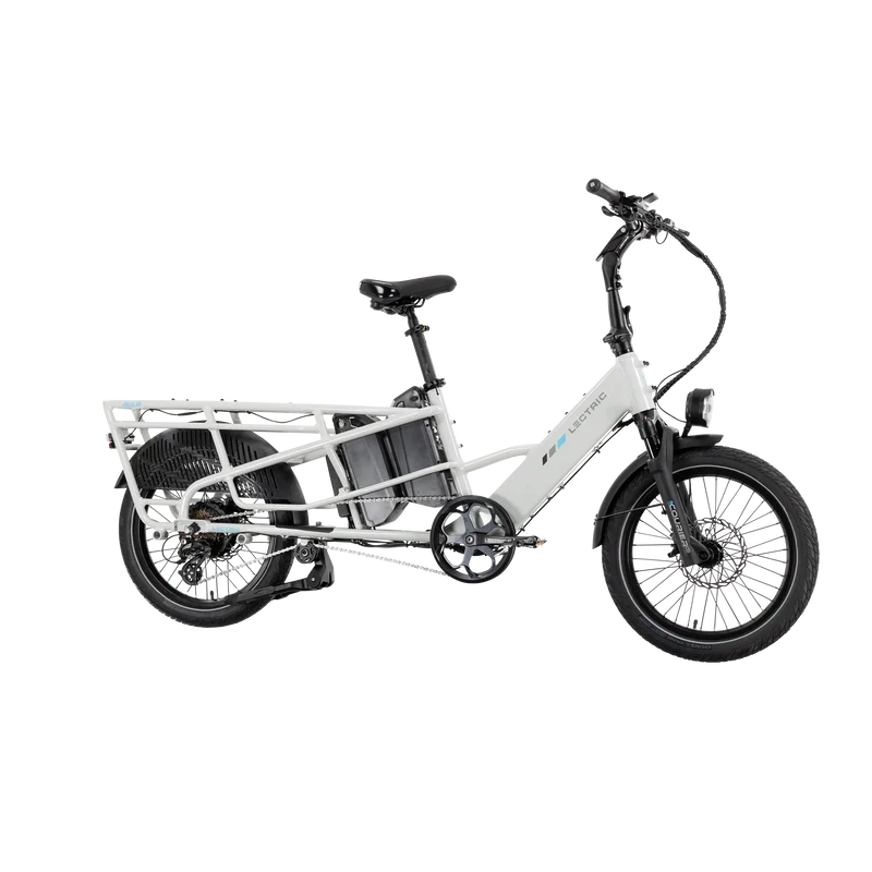 XPedition2 Stratus White Long-Range Dual-Battery eBike