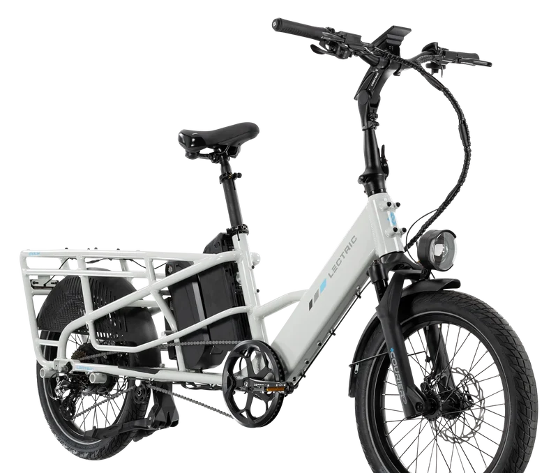 XPedition2 Stratus White Long-Range Dual-Battery eBike