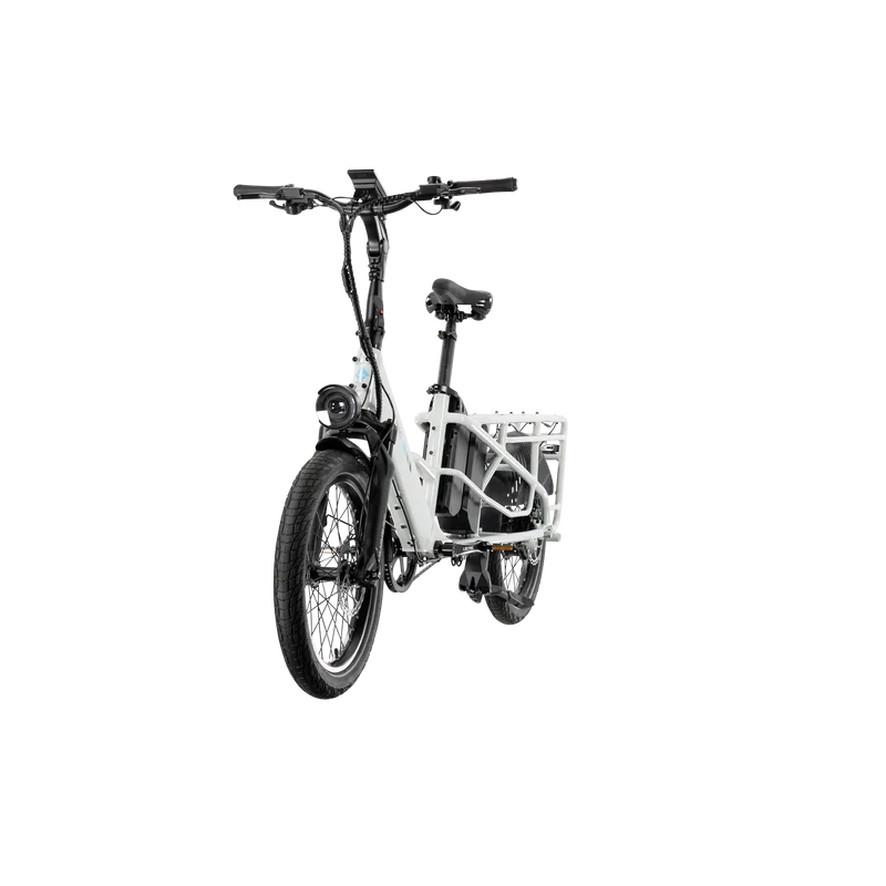 XPedition2 Stratus White Long-Range Dual-Battery eBike