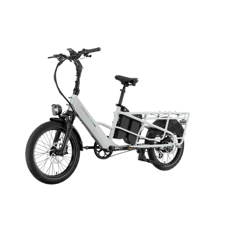 XPedition2 Stratus White Long-Range Dual-Battery eBike