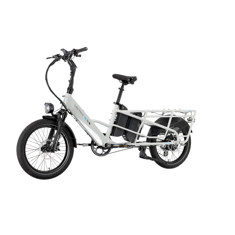 XPedition2 Stratus White Long-Range Dual-Battery eBike