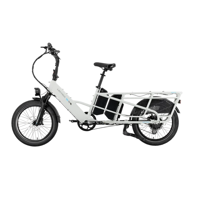 XPedition2 Stratus White Long-Range Dual-Battery eBike