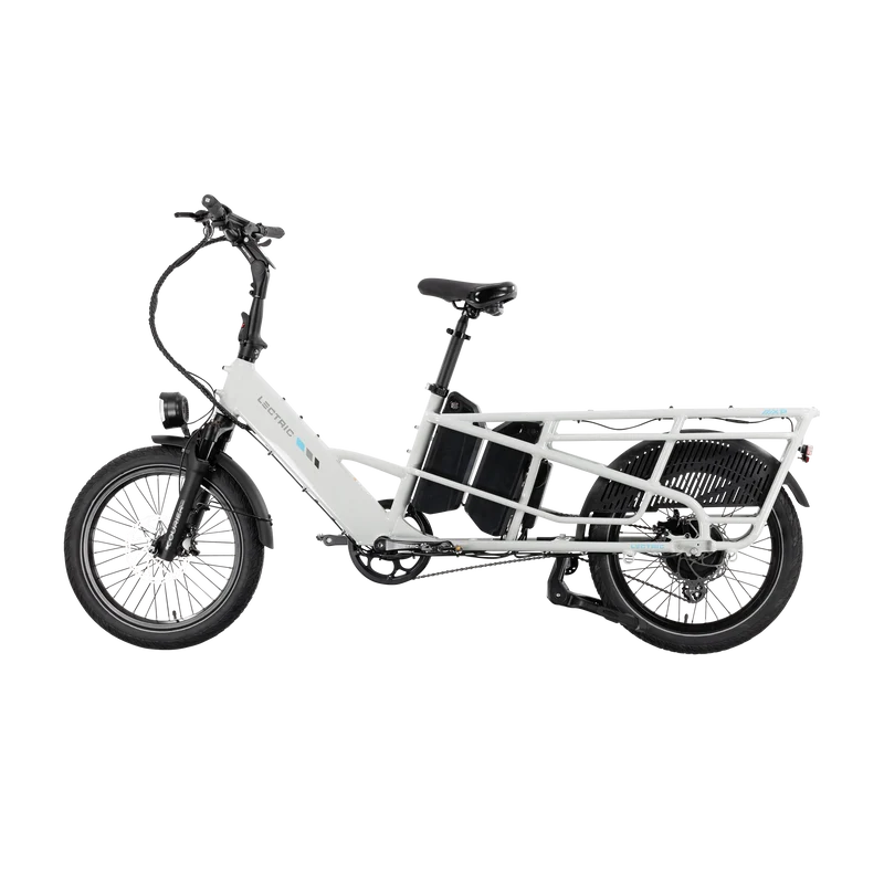 XPedition2 Stratus White Long-Range Dual-Battery eBike