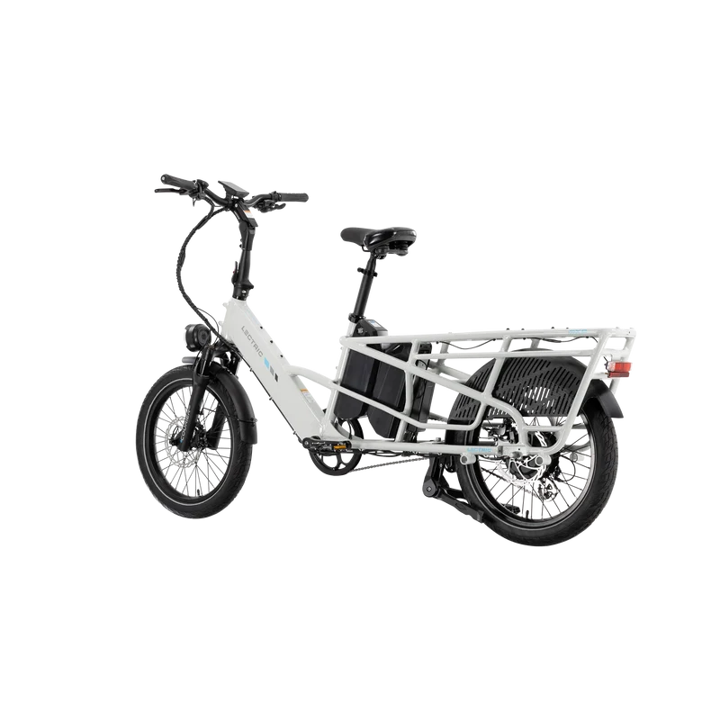 XPedition2 Stratus White Long-Range Dual-Battery eBike