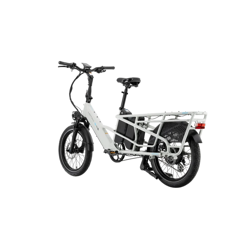 XPedition2 Stratus White Long-Range Dual-Battery eBike