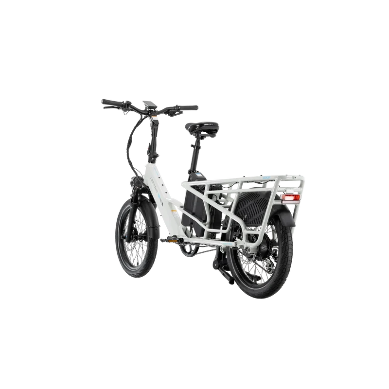 XPedition2 Stratus White Long-Range Dual-Battery eBike