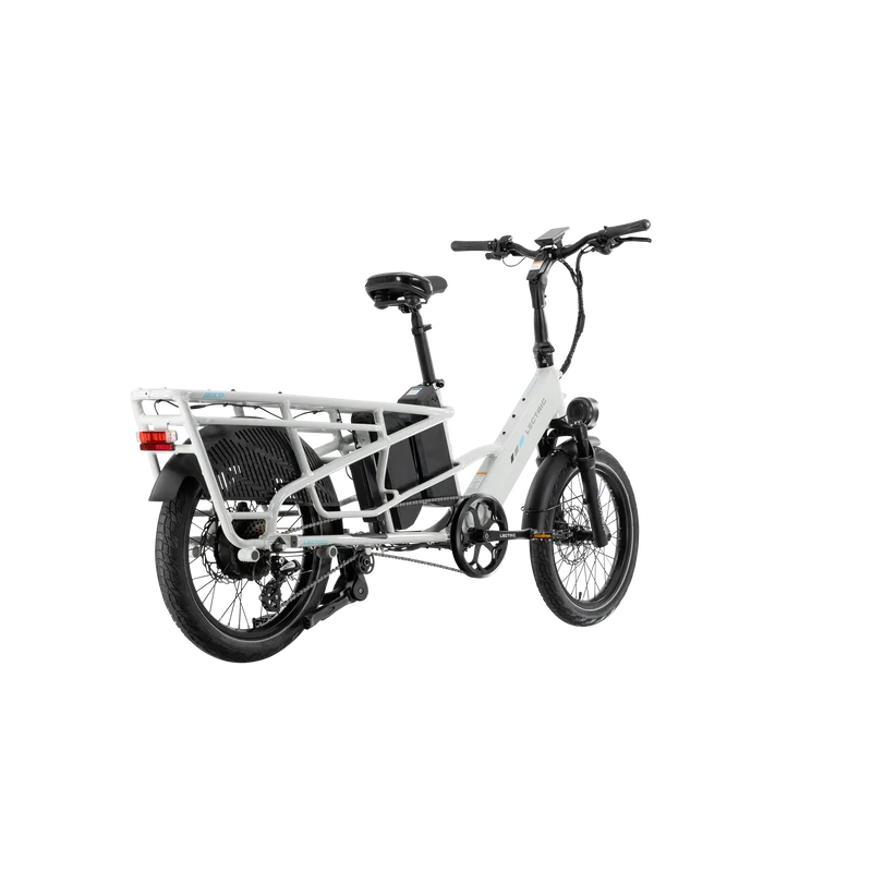 XPedition2 Stratus White Long-Range Dual-Battery eBike