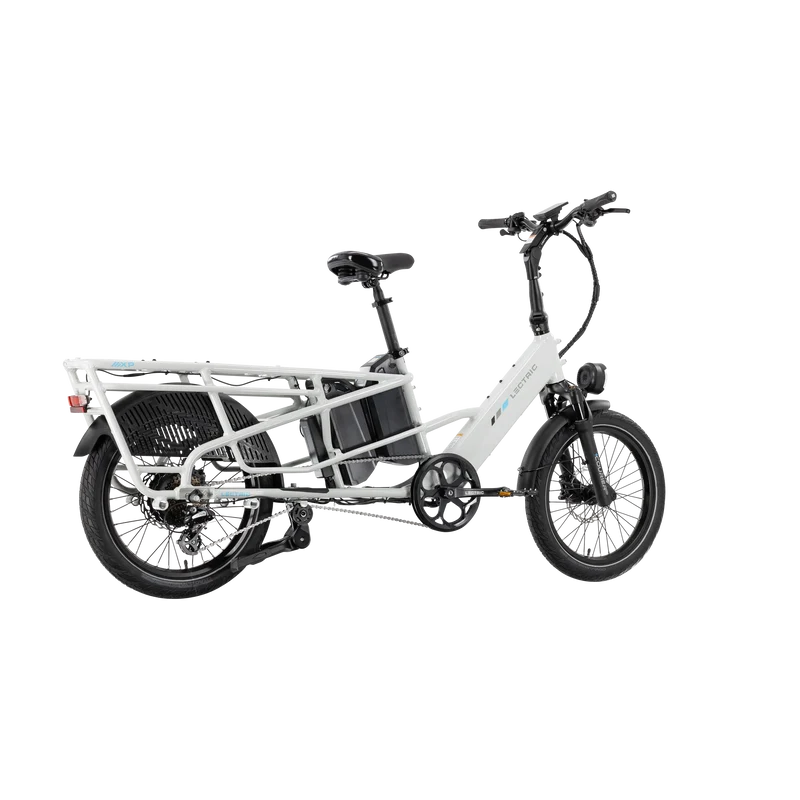 XPedition2 Stratus White Long-Range Dual-Battery eBike