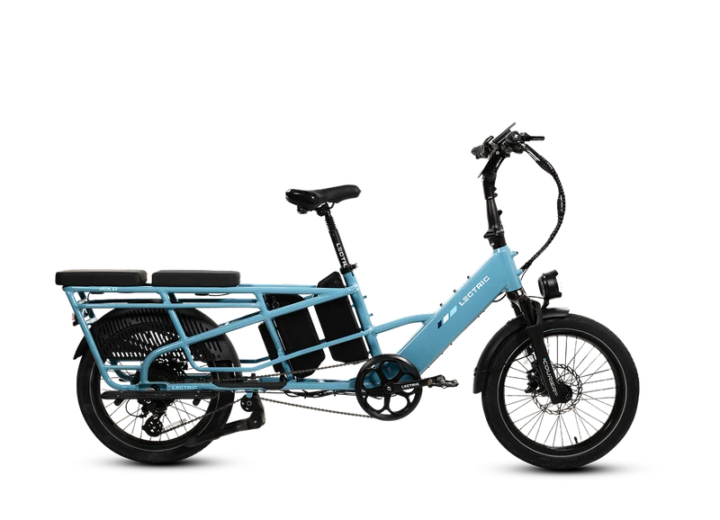 XPedition2 Raindrop Blue Long-Range Dual-Battery eBike