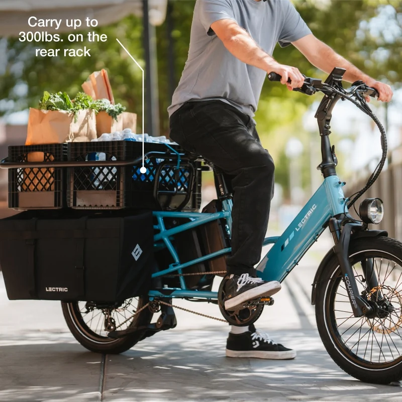 XPedition2 Raindrop Blue Long-Range Dual-Battery eBike