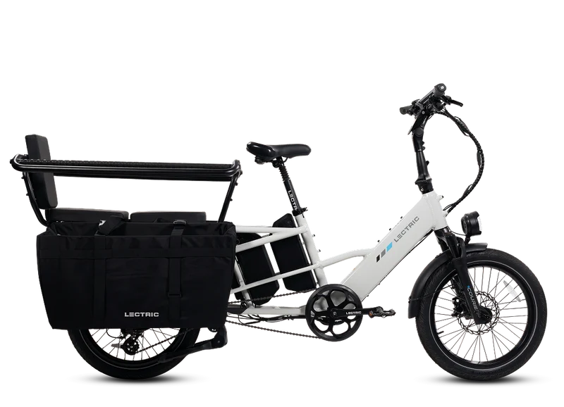 XPedition2 Stratus White Long-Range Dual-Battery eBike