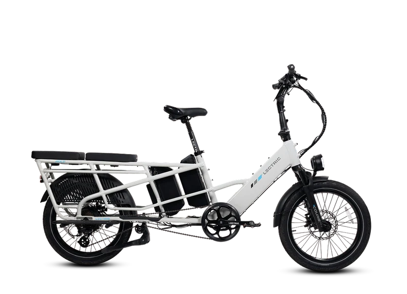 XPedition2 Stratus White Long-Range Dual-Battery eBike