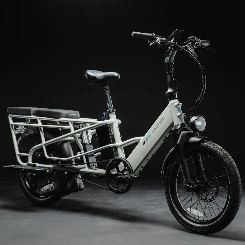 XPedition2 Stratus White Long-Range Dual-Battery eBike
