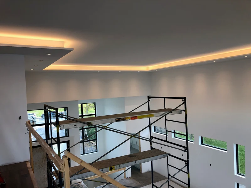 Profilé d'aluminium avec diffuseur NTALB-114 pour Ruban DEL lumineux 2 mètres