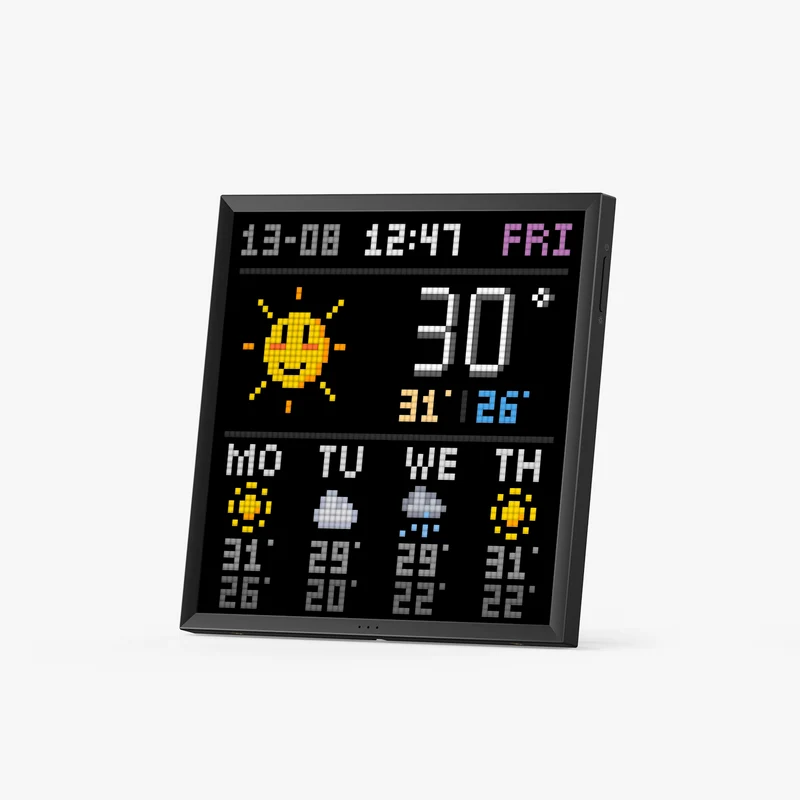 Divoom Pixoo-64Ⅱ WiFi 64x64 Pixel Art LED Display & Social Media Counter