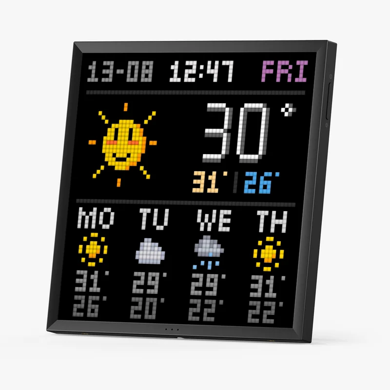 Divoom Pixoo-64Ⅱ WiFi 64x64 Pixel Art LED Display & Social Media Counter