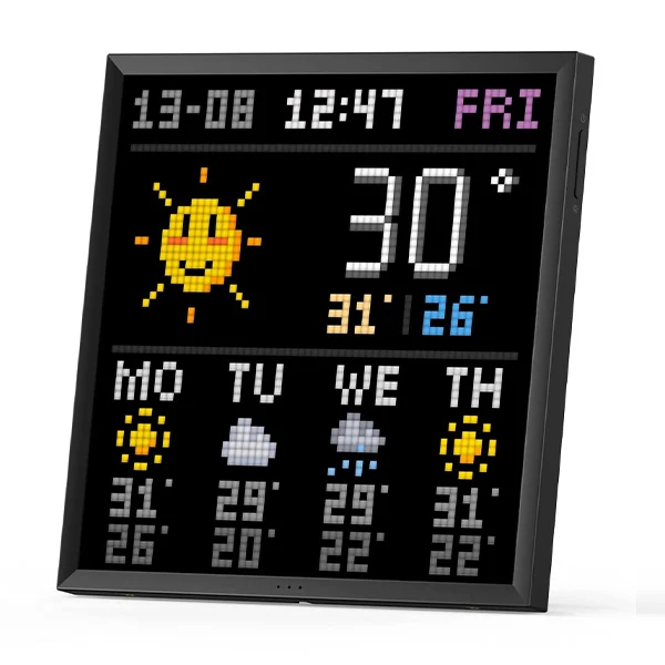Divoom Pixoo-64Ⅱ WiFi 64x64 Pixel Art LED Display & Social Media Counter