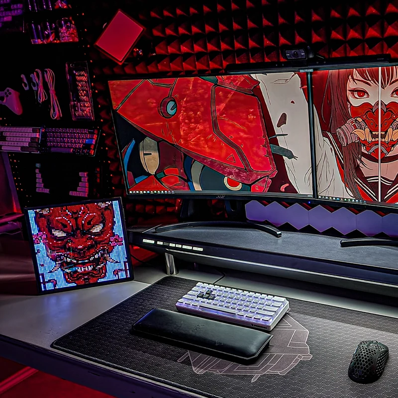 Divoom Pixoo-64Ⅱ WiFi 64x64 Pixel Art LED Display & Social Media Counter