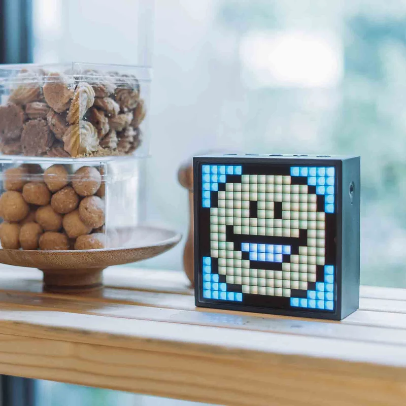 Divoom Timebox-Evo Pixel Art Bluetooth Speaker with 16x16 DIY LED Display