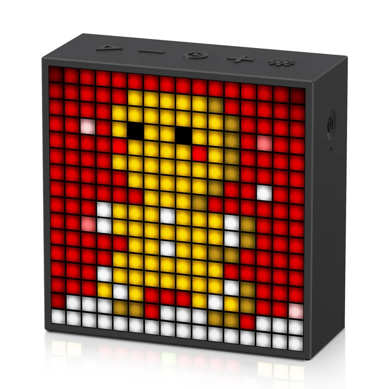 Divoom Timebox-Evo Pixel Art Bluetooth Speaker with 16x16 DIY LED Display