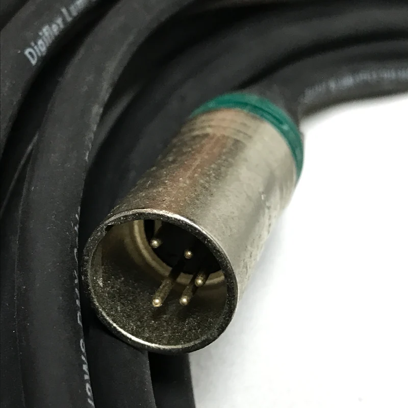 Neutrik DMX512-25-5P 25 foot High Quality Professional Grade DMX Data Transmission Cable w/ XLR-M 5 pins to XLR-F 5 pins Premium DATA Cable - DEMO