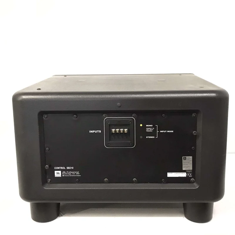 JBL Control SB210 Dual 10" 400W Indoor/Outdoor High Output Compact Subwoofer - USED