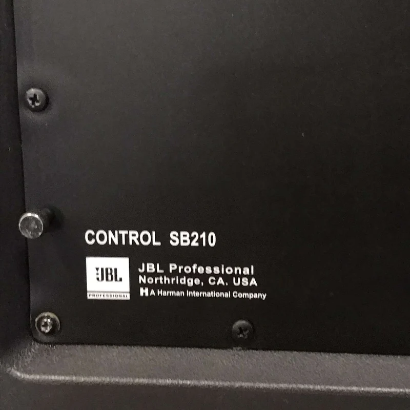 JBL Control SB210 Dual 10" 400W Indoor/Outdoor High Output Compact Subwoofer - USED