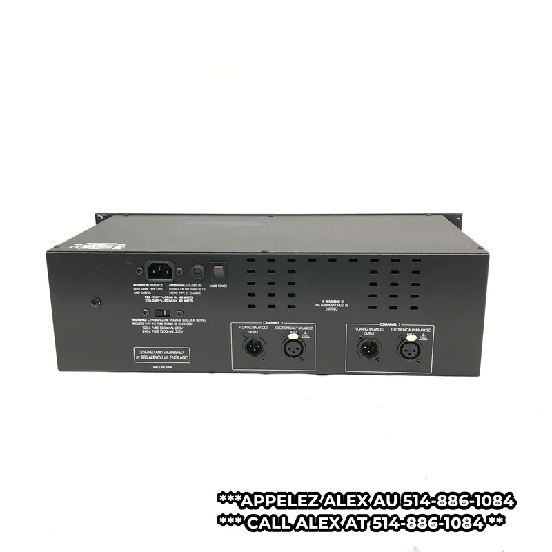 dbx BSS FCS-960 Dual Mode 2-Channel Graphic Equalizer #2695 - USED