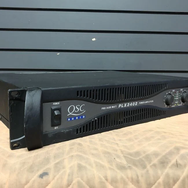 QSC PLX-3402 Two-Channel Power Amplifier 3000W - USED