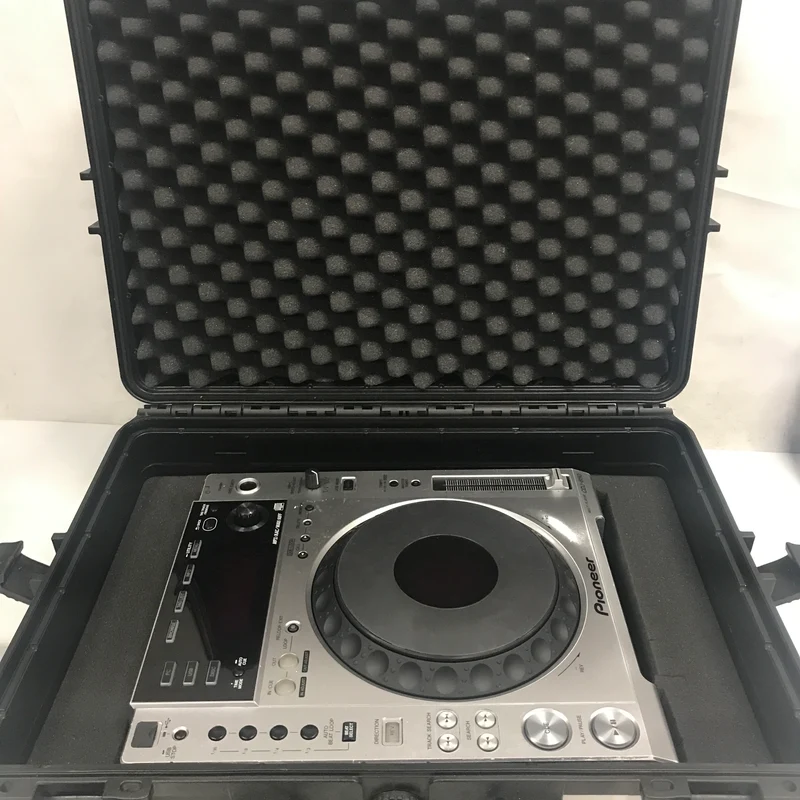 Pioneer DJ CDJ-850 DJ Multi Player with Disk Drive and Pro-X Heavy Duty Lightweight Carry-Flight Case - USED