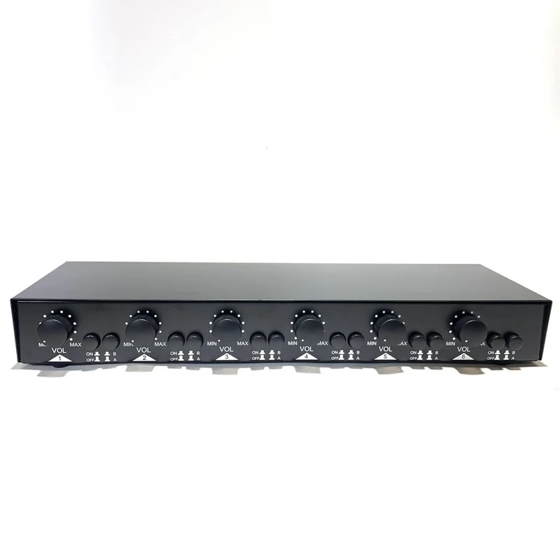 AR-50 Speaker Selector 6 Pairs 150W RMS w/ Impedance Protection, Channel and Volume Control #2217 - USED