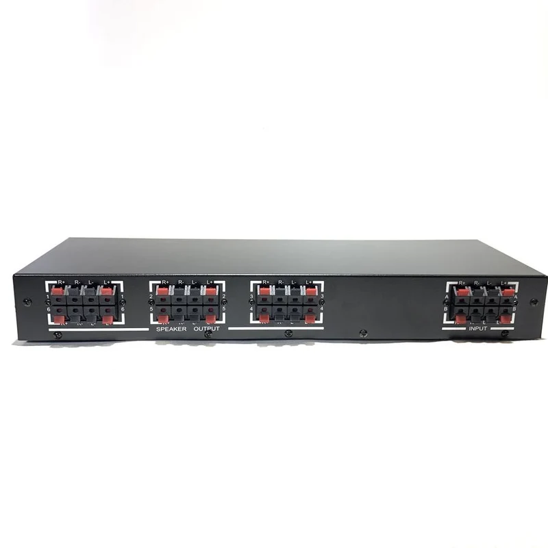AR-50 Speaker Selector 6 Pairs 150W RMS w/ Impedance Protection, Channel and Volume Control #2217 - USED